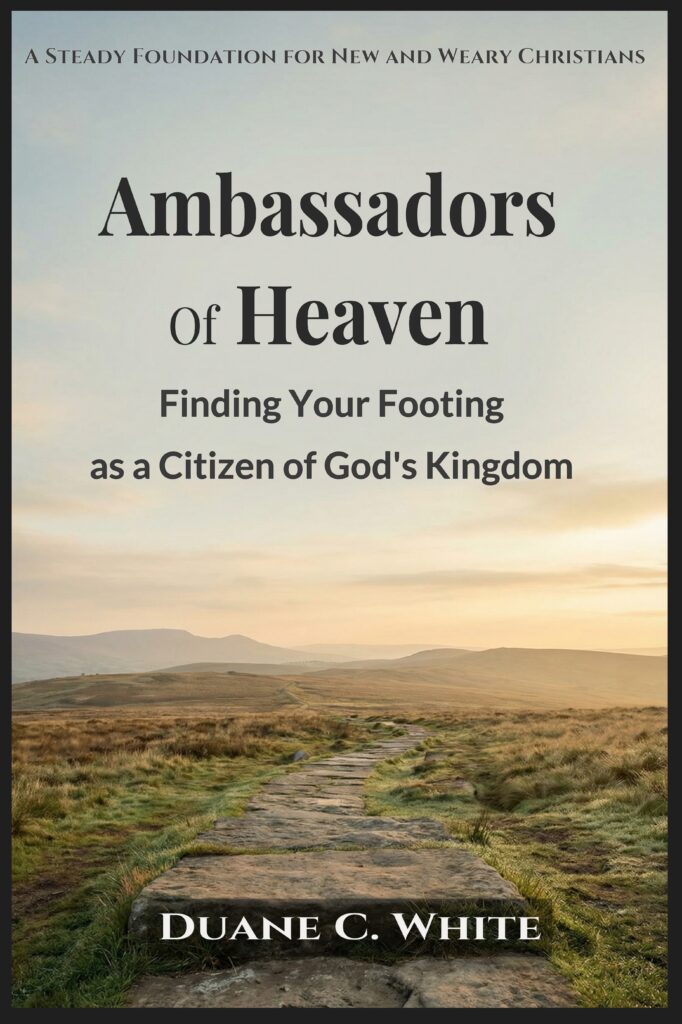 Ambassadors of Heaven book cover — a guide to living as a citizen of God's Kingdom